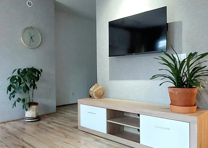 Διαμέρισμα Zakatek 2 Z Ogrodkiem I Miejscem W Garazu Podziemnym